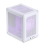 Θήκη C6 MATX Mini ITX, Θήκη υπολογιστή, Επιτραπέζιο πλαίσιο Mesh, Λευκό 4