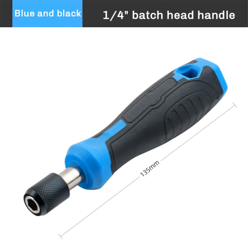 1/4Inch Screwdriver Bit Handle Multi-function Screwdriver Set (Blue) 1
