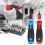 1/4Inch Screwdriver Bit Handle Multi-function Screwdriver Set (Blue) 4