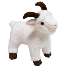 Boneca de pelúcia realista Goat Mountain, presente infantil de 40 cm A