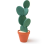 Cactus σουβέρ θερμομόνωσης DIY οικιακά επιτραπέζια σκεύη θήκη για φλιτζάνι καφέ 2