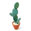 Cactus σουβέρ θερμομόνωσης DIY οικιακά επιτραπέζια σκεύη θήκη για φλιτζάνι καφέ 6