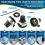 4 τεμάχια 3590S-2-103L 10K Ohm περιστροφικό ποτενσιόμετρο 3