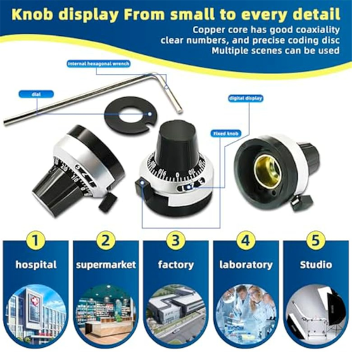 4 τεμάχια 3590S-2-103L 10K Ohm περιστροφικό ποτενσιόμετρο 2