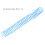10 Stück blaue Spiralbindekabel, 29 mm Innendurchmesser, 30 Löcher Set 5
