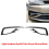 Car Front Fog Lamp Eyebrow Wind Knife for Golf 7.5 MK7.5 2017-2019 2