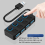Διαχωριστής διακόπτη HUB USB3.0 με 4 θύρες, επέκταση Hub Type-C 1 σε 4, B 7