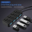 Διαχωριστής διακόπτη HUB USB3.0 με 4 θύρες, επέκταση Hub Type-C 1 σε 4, B 5