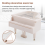 Piano Music Box, White Clockwork Mechanical Musical Boxes 5
