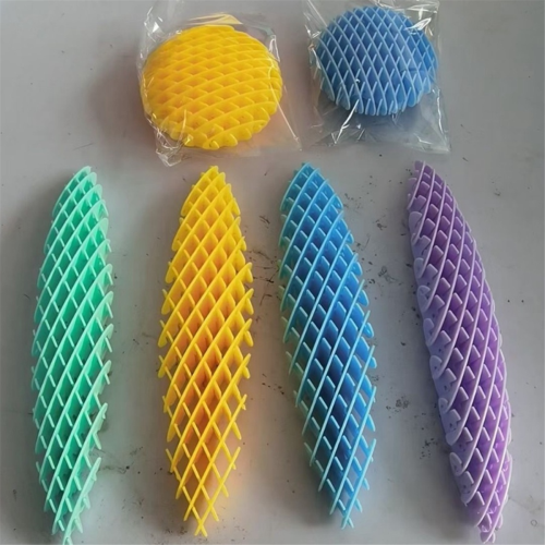 4 τεμάχια Fidgets Worm Squeeze & Ελαστικό Παιχνίδι Spoof Πρακτικά Αστεία Props 2