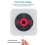 Draagbare Bluetooth CD-speler Compacte muziek-CD-speler (EU),C 3