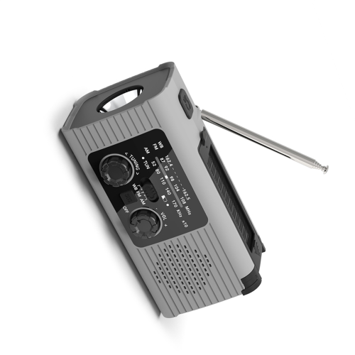 Tragbare LED-Notleuchten mit 2000 mAh, Grau 1