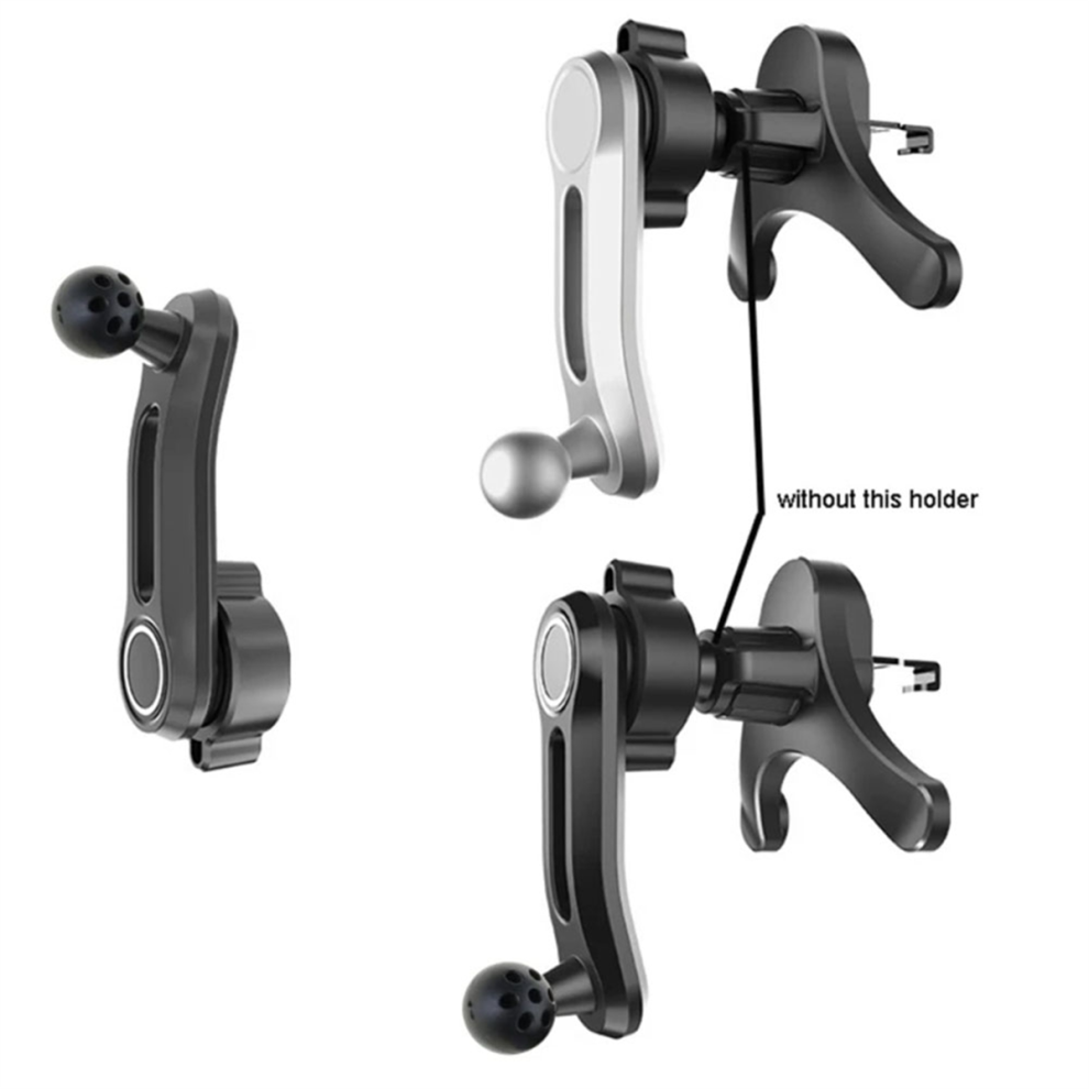 17Mm Round Joint Extension Arm Female To Male Extender Silver 4852077405297