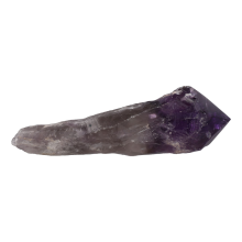 Espécime decorativo de Shi Yingstick com cordão de cristal de ametista uruguaio
