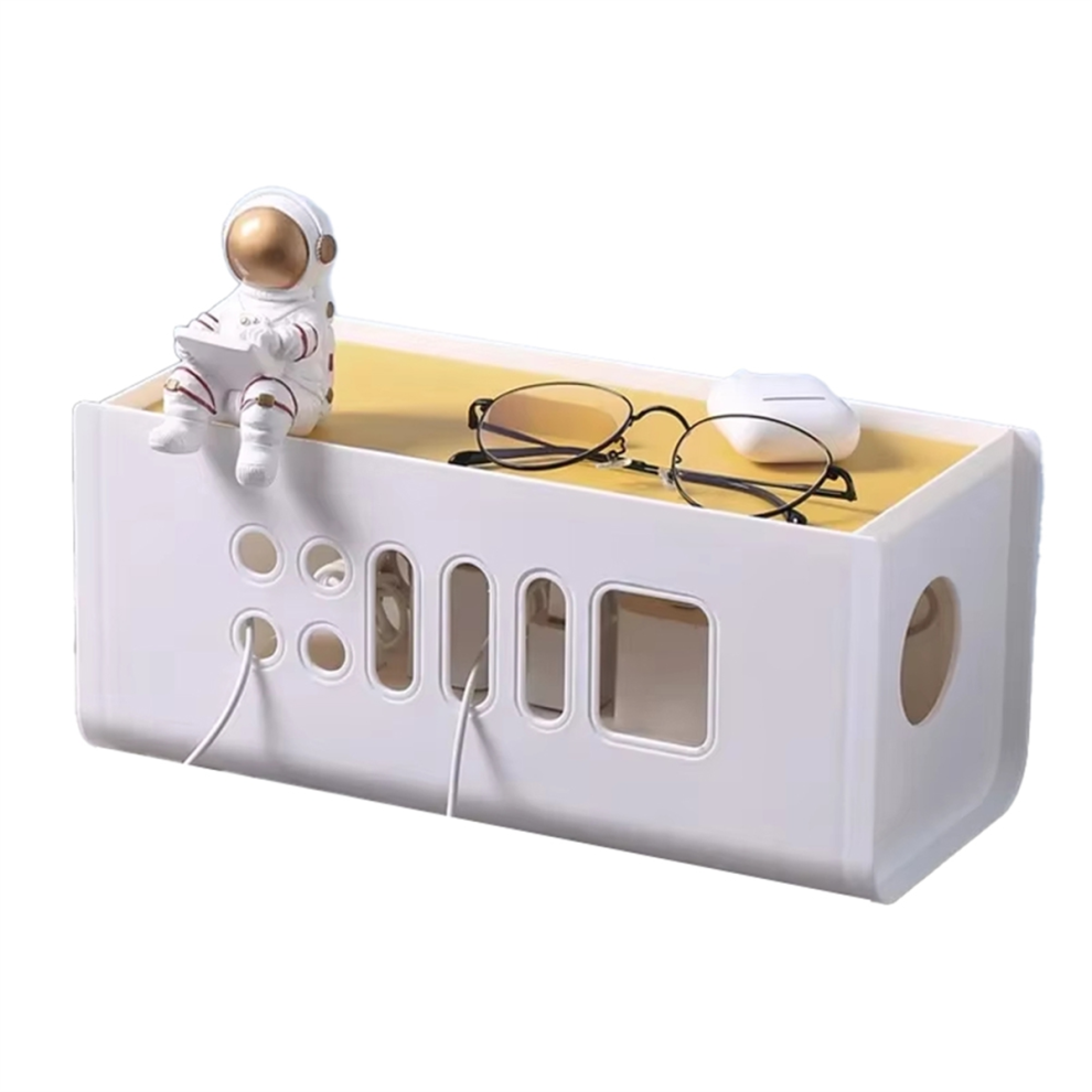 Cable Organizer Box For Desk - Electric Socket Storage B 4852077415661