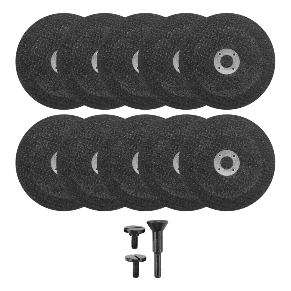 With 1/4Inch Mandrel Kit,With 3/8Inch Arbor Hole 10Pcs+1Pack Mandrel 4851848789253