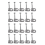 20pcs Screws and Wire Clamps for Mini Cable Management Clips 1