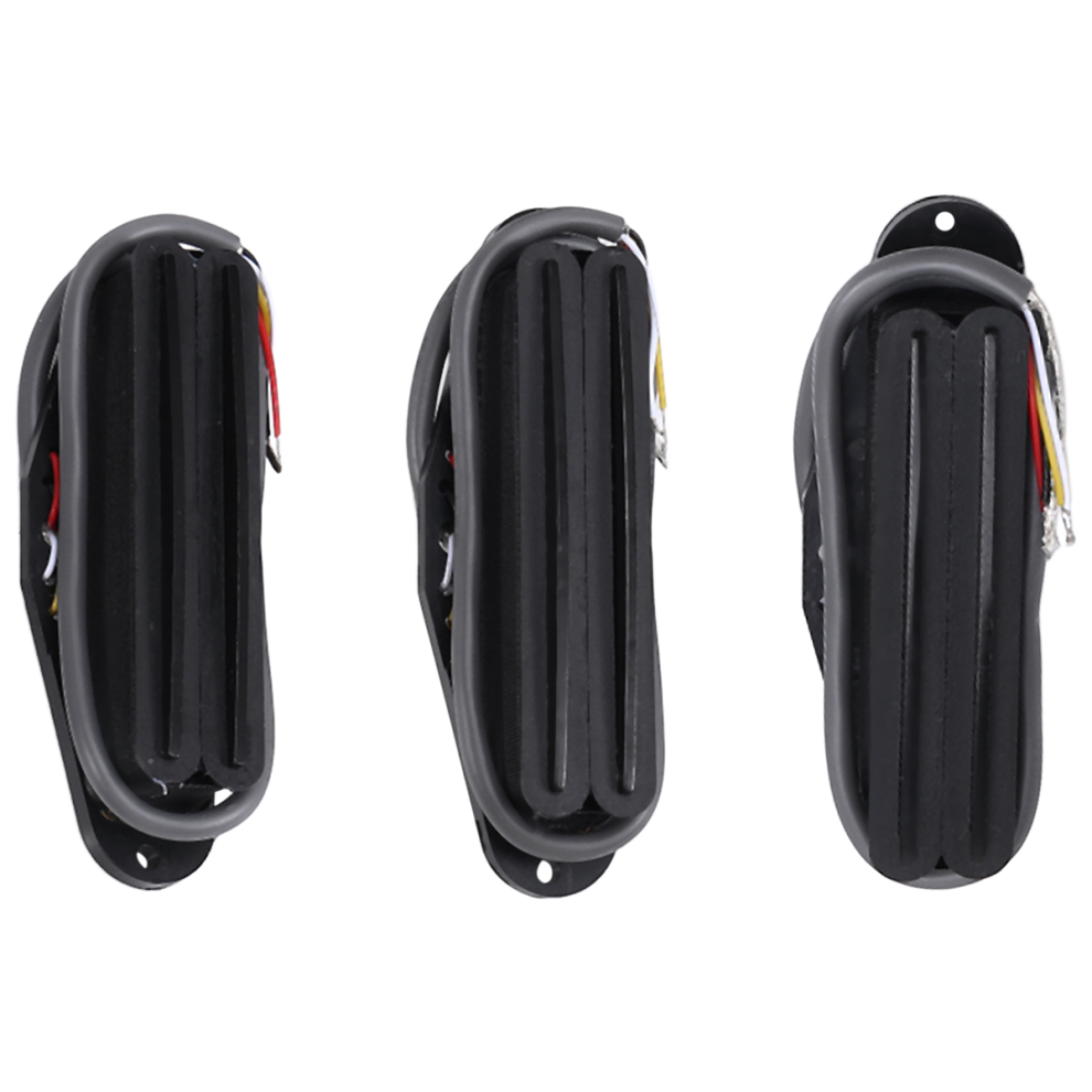 3PCS Ceramic Rails Humbucker Pickup Hot Dual Rails-image-OPC-PJYZ5ZC-NEW