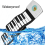 49 -Key Electronic Hand Roll Piano Portable Keyboard White 2