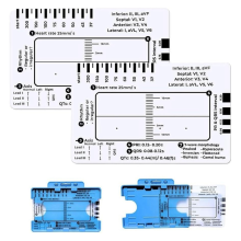 2pcs ECG 7 Step Ruler,ECG 7 Step Ruler for ECG/EKG Interpretation