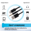 2-in-1-Audio-Ladekabel Typ-C Auto USB + 3,5 mm Aux-Audiokabel 5