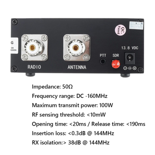SDR Transceiver Switch Antenna Sharer Sharing Device 2