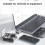 Multifunctional Card Reader Storage Box SD Card Case OTG Adapter 4