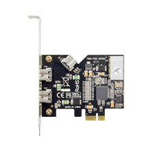 PCI Express PCI-E x1 To 3 Ports 1394B Controller Card Add On Card
