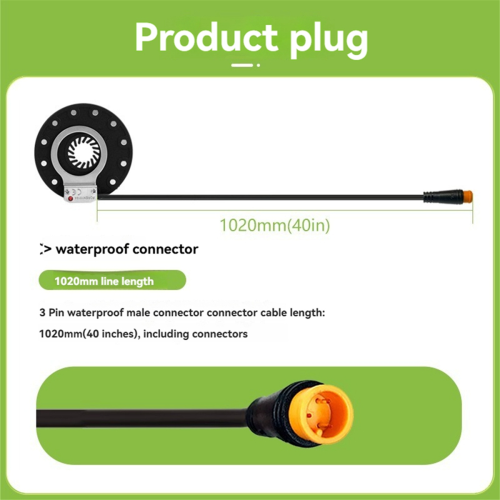 Sensor de pedal de bicicleta elétrica com 12 ímãs 2