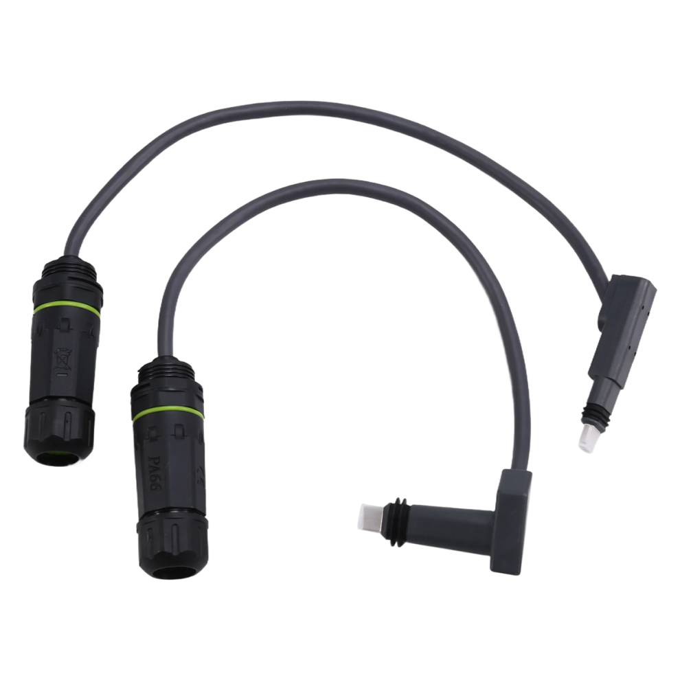 2Pcs Plug To Rj45 Adapter Ip68 Ethernet Cable Connector Adapter 4851848794738