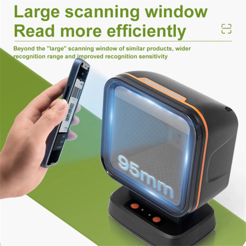Σαρωτής γραμμωτού κώδικα USB 2D Gobal Exposure Desktop Flat Hands-Free 2