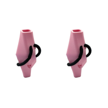 Fahrrad-Blumenvase für den Lenker, lustige Fahrrad-Lenkervase B