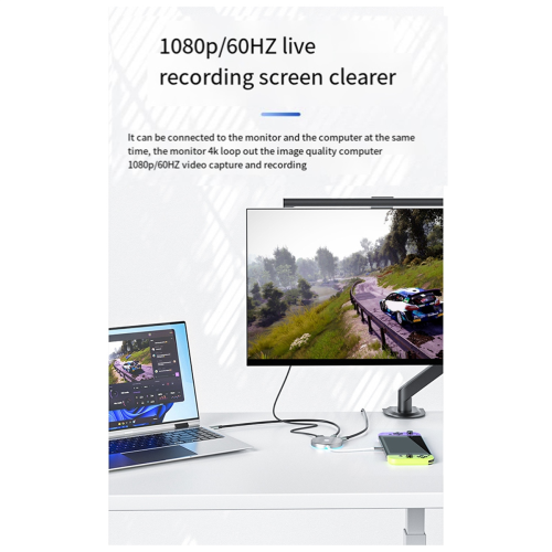 para Switch Video Capture Card TV Dock para PC 1