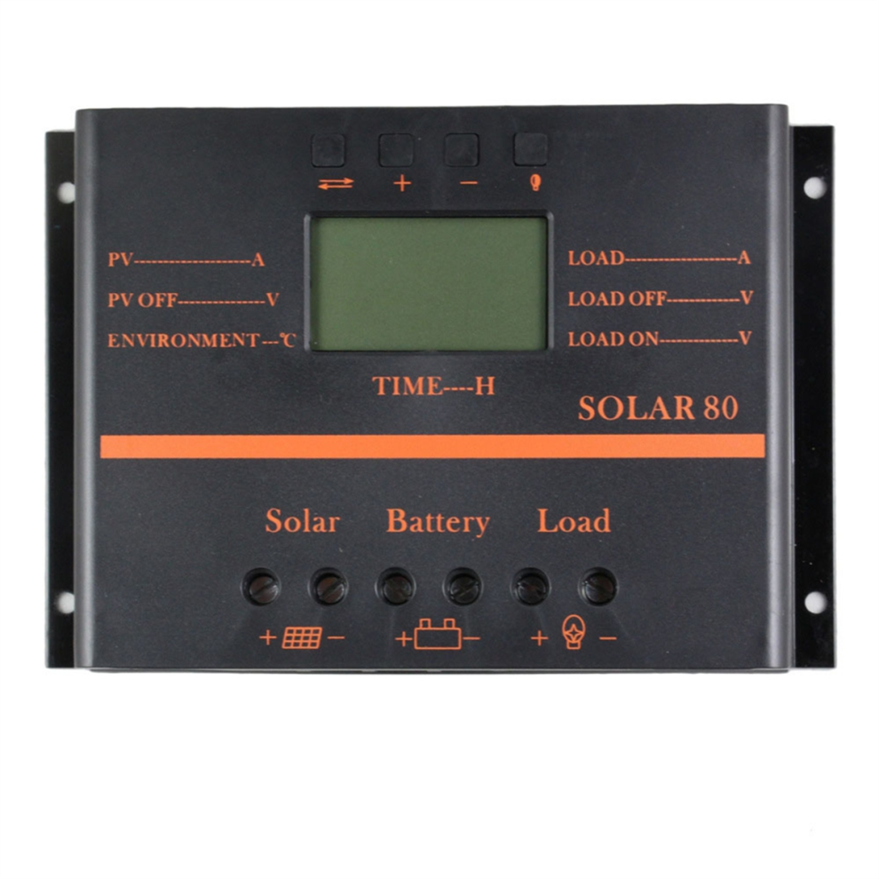 Solar Charge Controller 80A Solar Panel Custom Battery Regulator 4853121358460