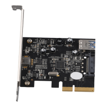 Sovitinkortti PCI-E 4X - USB 3.1 -laajennuskortti 10G:n takasovitin