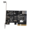 Κάρτα προσαρμογέα PCI-E 4X σε κάρτα επέκτασης USB3.1 10G πίσω προσαρμογέας 1