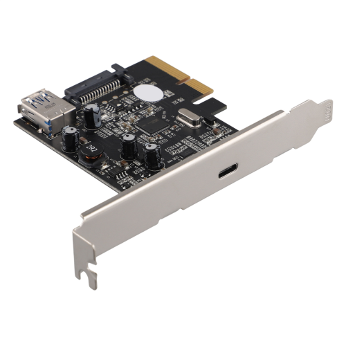 Κάρτα προσαρμογέα PCI-E 4X σε κάρτα επέκτασης USB3.1 10G πίσω προσαρμογέας 2