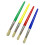 4pcs Paint Brushes and 4pcs No Spill Paint Cups 14