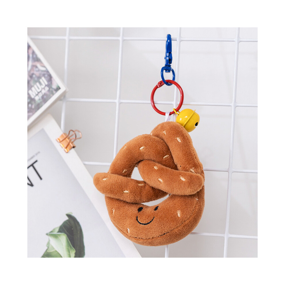 (Wrap) Plush Cute Pastry Toys Croissant Doll Peanut Keychain Gift Birthday Childrens-image-OPC-PJZ2MVP-NEW