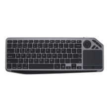 Bluetooth Wireless Keyboard with Touchpad 7-Colors Backlit 2.4G