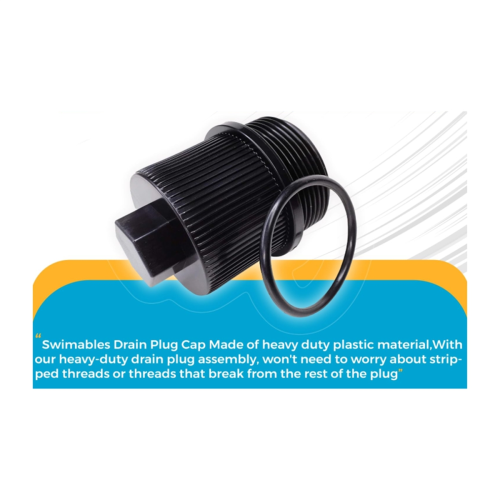 190030 Swim Filter Drain Plug with O-Ring for Drain Plug 1