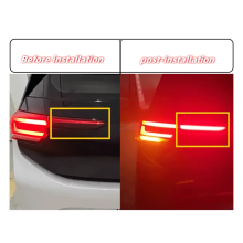 1 paar für ID3 Hinten Stoßstange Licht Upgrade LED Hinten Rücklicht
