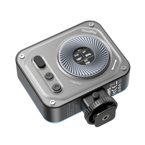 Mini lampe vidéo LED P108 Pro - Compacte, portable, 2