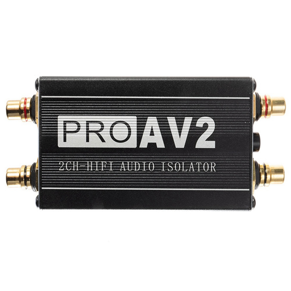 Pro Av2 2Ch Hifi Audio Isolator Ground Loop Audio Isolator Red/White 4853439492665