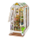 Κιτ Book Nook DIY Μινιατούρα Σπιτάκι με Φωτιστικό LED Booknook Βιβλιοθήκη 1