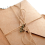 Χαρτί γραφής 12 τεμαχίων Vintage Kraft Paper, Ευρωπαϊκό Στυλ, Αριθμός 4 6