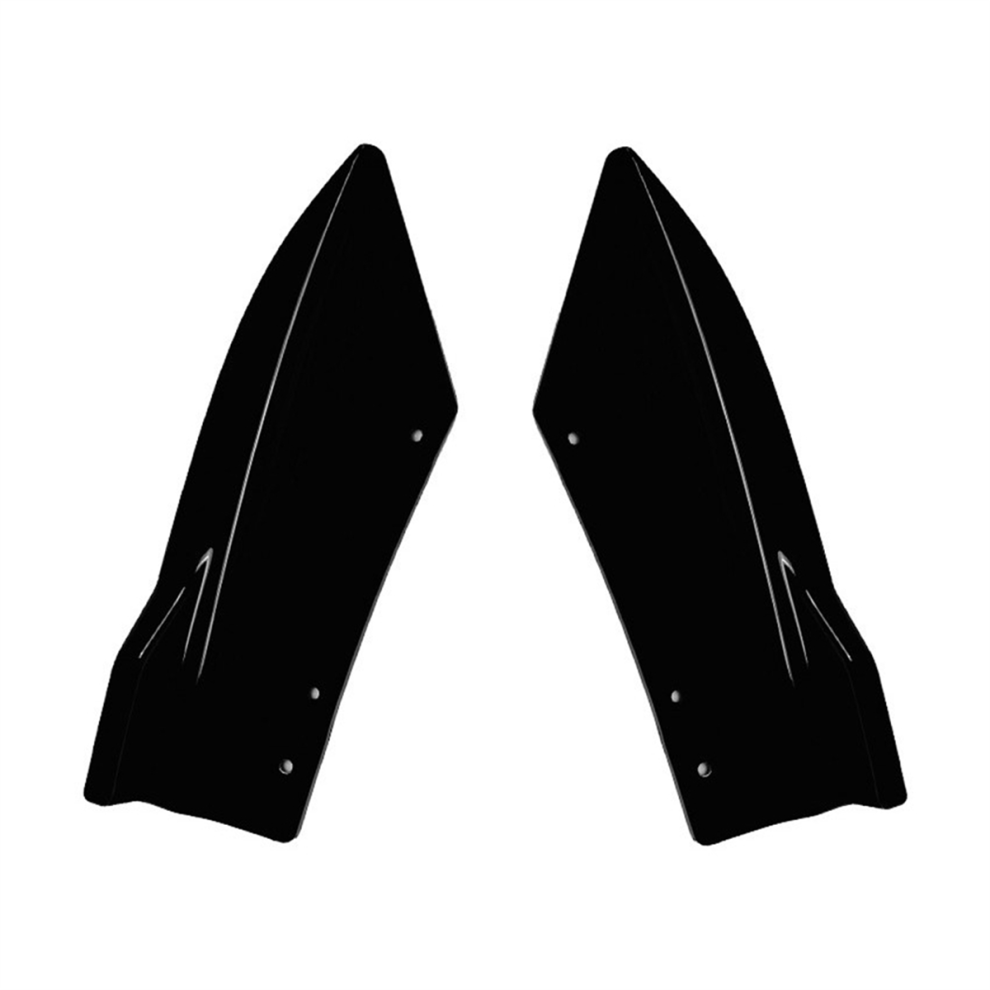 Bumper Lip Diffuser Splitter Winglet Apron Spoiler Gloss Black 4853439407003