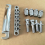 Standard 6 String Size LP Guitar Bridge Full Set Bridge Tail Stud 2
