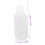 Silicone Free Glaze Needle Bottle Tip Applicator Bottle 5