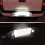 Luz LED vermelha e branca para placa de carro 6